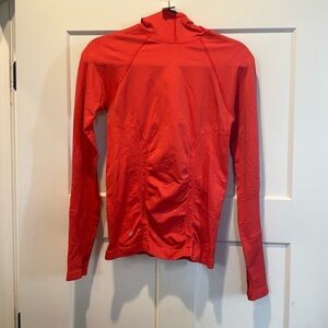 NWOT Athleta Fire Red Tracker Hoodie